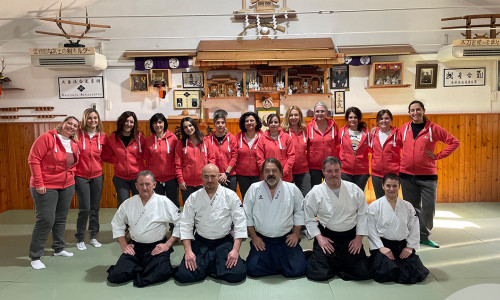 8th MARCH: AIKIDO SESSION 4 DUNA-GIRLS