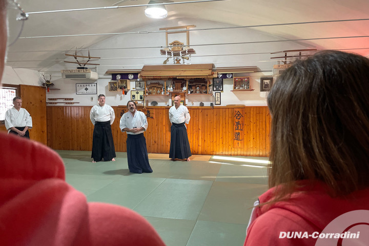 8th MARCH: AIKIDO SESSION 4 DUNA-GIRLS