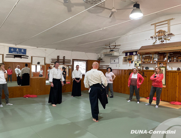 8th MARCH: AIKIDO SESSION 4 DUNA-GIRLS