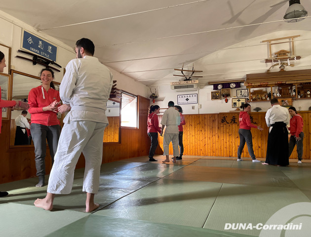 8th MARCH: AIKIDO SESSION 4 DUNA-GIRLS