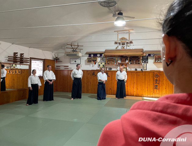 8th MARCH: AIKIDO SESSION 4 DUNA-GIRLS