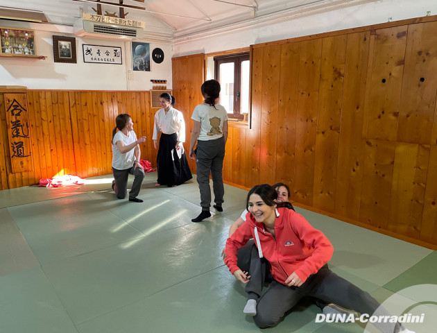 8th MARCH: AIKIDO SESSION 4 DUNA-GIRLS