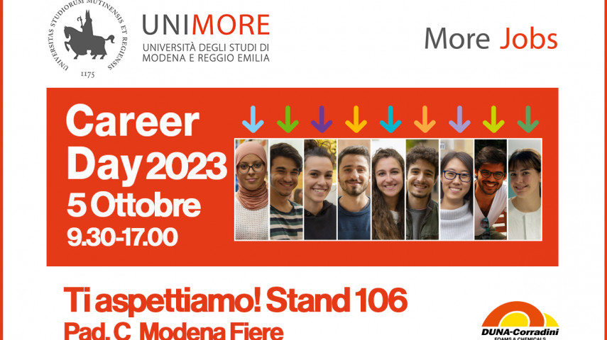 27.09.2023 - CAREER DAY UNIMORE 2023: DUNAPACK® MEETS NEW TALENTS!