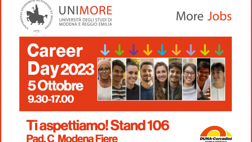 27.09.2023 - CAREER DAY UNIMORE 2023: DUNAPACK® INCONTRA I NUOVI TALENTI!