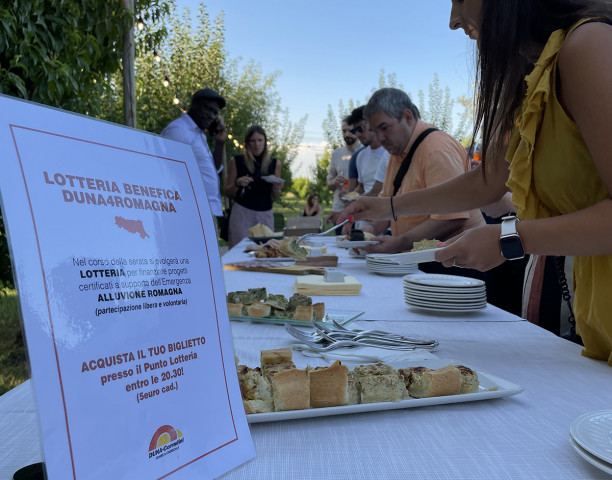 “DUNA 4 ROMAGNA”: APERI-CENA BENEFICO E ADESIONE AL FONDO ALLUVIONE