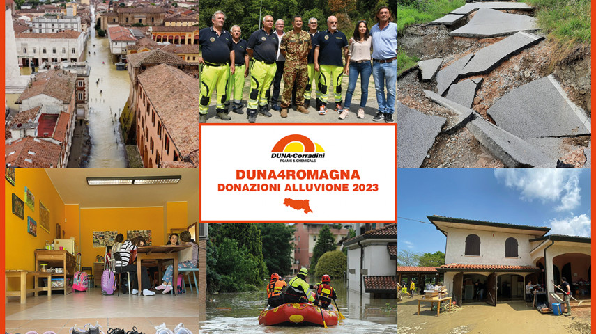 04.12.2023 - DUNA 4 ROMAGNA: RAISED FUNDS DONATED TO 3 RECONSTRUCTION PROJECTS