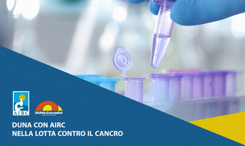 DUNA AL FIANCO DI AIRC  NELLA RICERCA CONTRO IL CANCRO