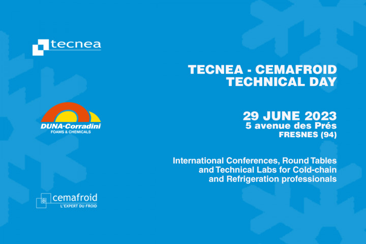 DUNA AT TECNEA-CEMAFROID TECHNICAL DAY: NEW FRONTIERS FOR REFRIGERATION
