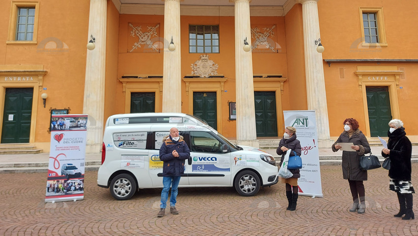 DUNA WITH THE HEART: New means of transport for oncology patients and disabled people for FONDAZIONE ANT ITALIA ONLUS
