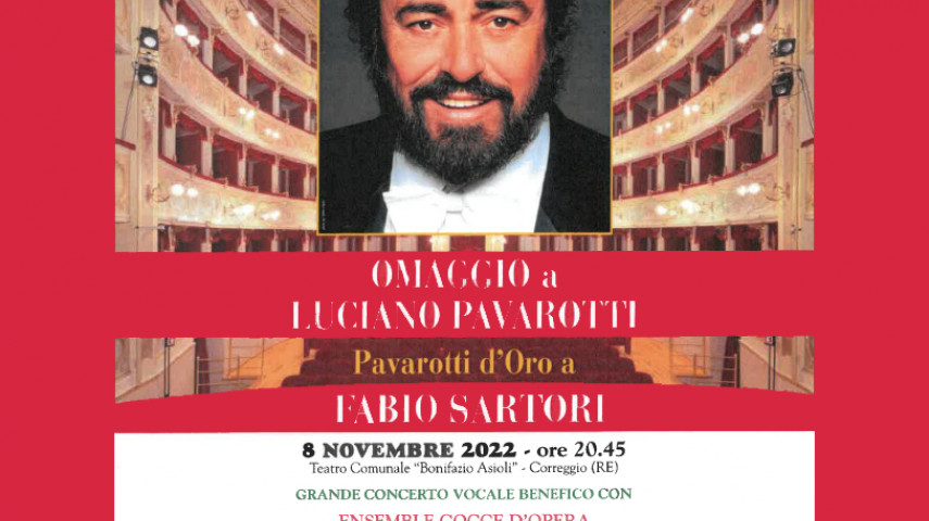 28.10.2022 - DUNA AND THE BEL CANTO: PAVAROTTI D'ORO IS BACK