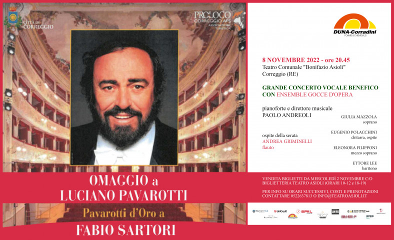 DUNA E IL BEL CANTO: RITORNA IL PAVAROTTI D’ORO