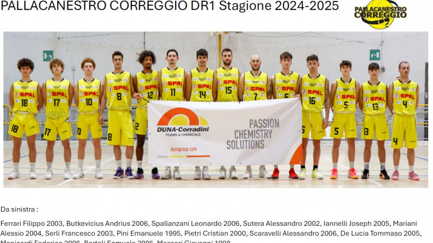09.09.2025 - DUNA PER IL BASKET GIOVANILE - STAGIONE 2025/2026