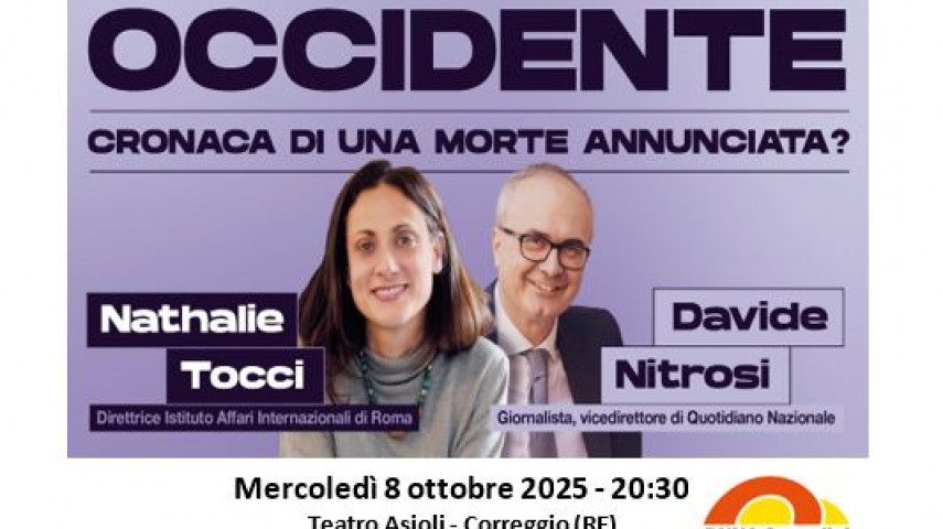 30.09.2025 - DUNA PER “OCCIDENTE” CON NATHALIE TOCCI E DAVIDE NITROSI