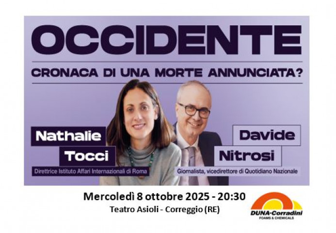 DUNA PER “OCCIDENTE” CON NATHALIE TOCCI E DAVIDE NITROSI