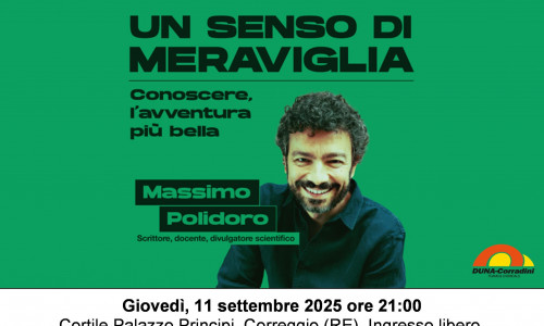 DUNA FOR “A SENSE OF WONDER” WITH MASSIMO POLIDORO