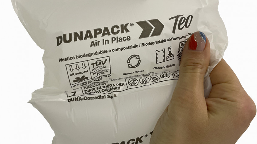 05.04.2024 - DUNAPACK® AIR IN PLACE: THE INNOVATION OF 100% SUSTAINABLE HIGH-PERFORMING AND MADE IN ITALY AIR CUSHIONS