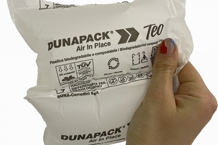 DUNAPACK® AIR IN PLACE: L’INNOVAZIONE DEI CUSCINI AD ARIA 100% SOSTENIBILI PERFORMANTI e MADE IN ITALY