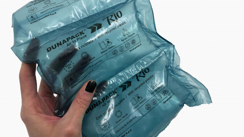 15.09.2022 - DUNAPACK® LAUNCHES RIO, THE NEW AIR PACKAGING IN RECYCLED PLASTIC
