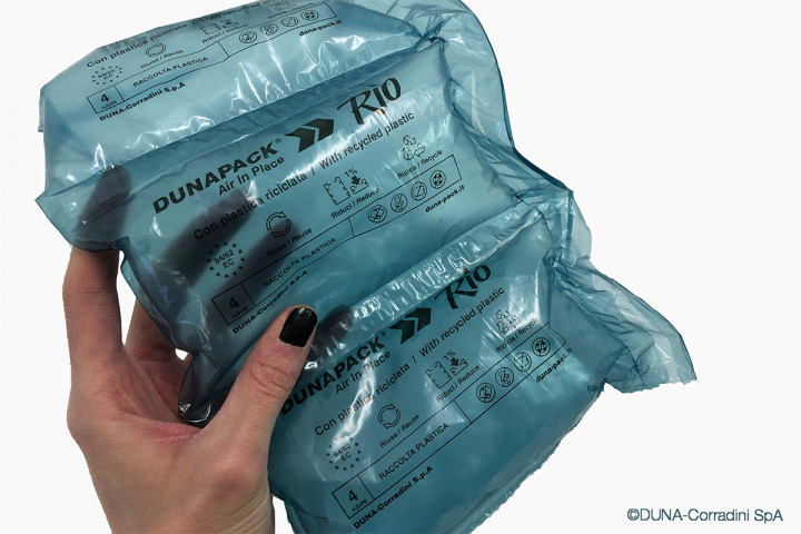 DUNAPACK® LAUNCHES RIO, THE NEW AIR PACKAGING IN RECYCLED PLASTIC