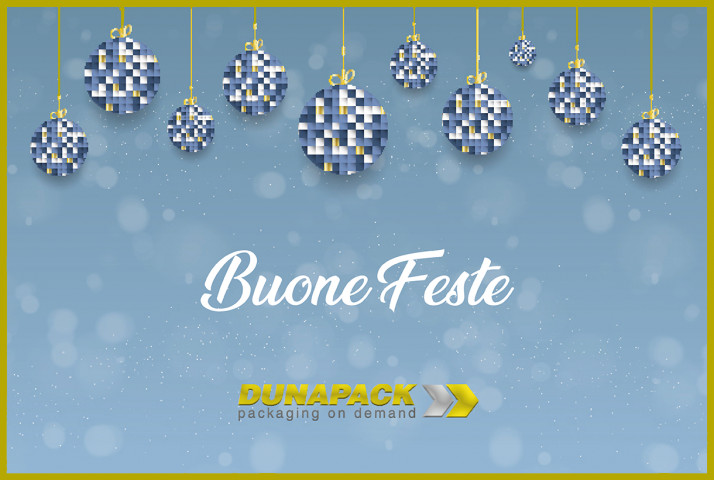 DUNAPACK® VI AUGURA BUONE FESTE!!