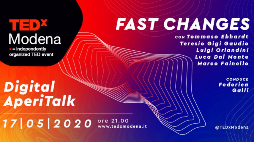 14.05.2020 - TEDxModena – Digital Evening Talks